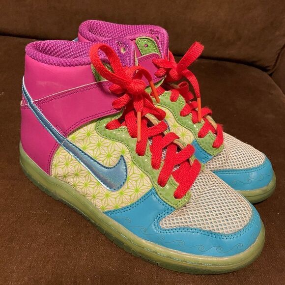 Nike Dunk High Skinny DB Doernbecher Women's 6.5 US 37.5 EUR 2011 Warang 5Y - Picture 2 of 8